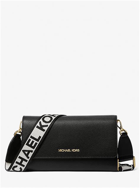 michael kors jet set shopper van leer|Kors jet set shoulder bag.